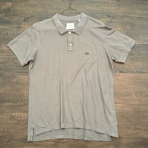 Men’s Billy Reid polo grey large